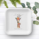Search for giraffe paper plates Floral