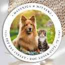 Search for dog and cat return address labels Pets