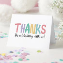 Search for thank you for celebrating with us Typography