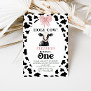 Search for holy cow birthday invitations Modern