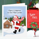 Search for mail carrier christmas cards Xmas