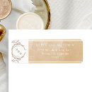 Search for ivory wedding return address labels Elegant