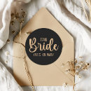 Search for team bride stickers Elegant