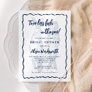 Search for sea bridal shower invitations Retro