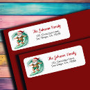 Search for beach christmas return address labels Palm trees