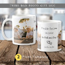 Search for father of twins mugs For him