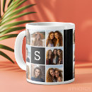 Search for black white monogram mugs Modern