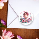 Search for vintage girl stickers Bow