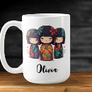 Search for japanese doll mugs Cute
