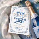 Search for french engagement party invitations Whimsical