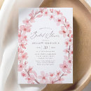 Search for japanese bridal shower invitations Pink