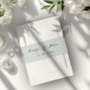 Search for dusty blue invitation belly bands Simple