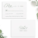 Search for sage rsvp cards Minimal