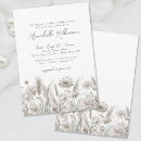 Search for elegant floral baby shower invitations A little wildflower