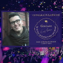 Search for congratulations graduate banners Blue and gold