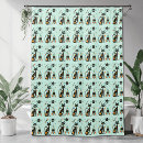 Search for retro cats shower curtains Mid century modern