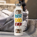 Search for dad water bottles Typography