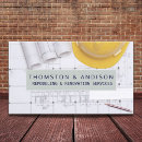 Search for blueprints business cards Engineer