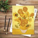 Search for van gogh sunflower postcards Still life