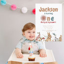 Search for bunny 1st birthday invitations Boy