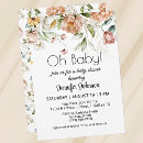 Search for hydrangea baby shower invitations Blush pink