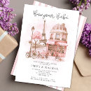 Search for bonjour baby invitations Parisian cafe