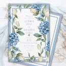 Search for blue hydrangea wedding invitations Floral