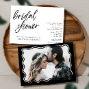 Search for minimalist bridal shower invitations Script typography