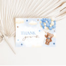Search for teddy bear thank you cards Baby shower