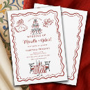 Search for italian wedding invitations Whimsical