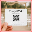 Search for basic rsvp cards Simple modern minimalist