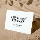 Search for classic wedding thank you cards Modern