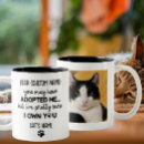 Search for funny cat sayings mugs Cats