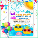 Search for character birthday invitations Summer