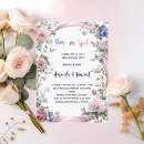 Search for floral gender reveal invitations Boy or girl