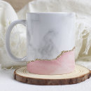 Search for pink marble mugs Luxury