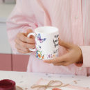 Search for colorful butterfly mugs Floral