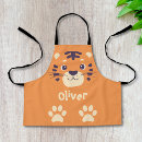Search for tiger aprons Playful