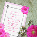 Search for pink grey quinceanera invitations Silver