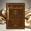 Search for law lawyer elegant invitations Gold