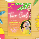 Search for two cool party invitations Summer