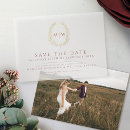 Search for monogram save the dates Burgundy