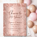 Search for seventy invitations Cheers to 70 years