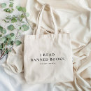 Search for banned books tote bags Minimalist