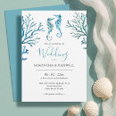 Search for seahorse wedding invitations Nautical