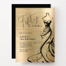 Search for black dress party invitations Feminine