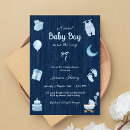 Search for jumpsuit invitations Blue jean baby