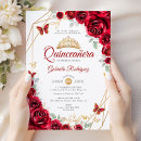 Search for chic quinceanera invitations Floral