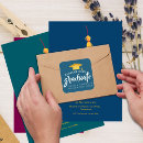 Search for blue and gold graduation stickers Class of 2024