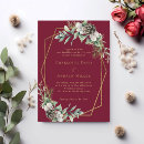 Search for pine cone wedding invitations Winter